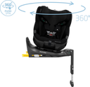 Maxi Cosi | Autostoel Emerald 360 Pro Authentic Black Gr 0+/1/2/3
