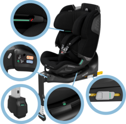 Maxi Cosi | Autostoel Emerald 360 Pro Authentic Black Gr 0+/1/2/3
