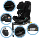 Maxi Cosi | Autostoel Emerald 360 Pro Authentic Black Gr 0+/1/2/3