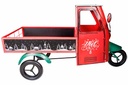 Cosy & Trendy | Beeld Auto Metaal Rood/Groen 155x74x94cm