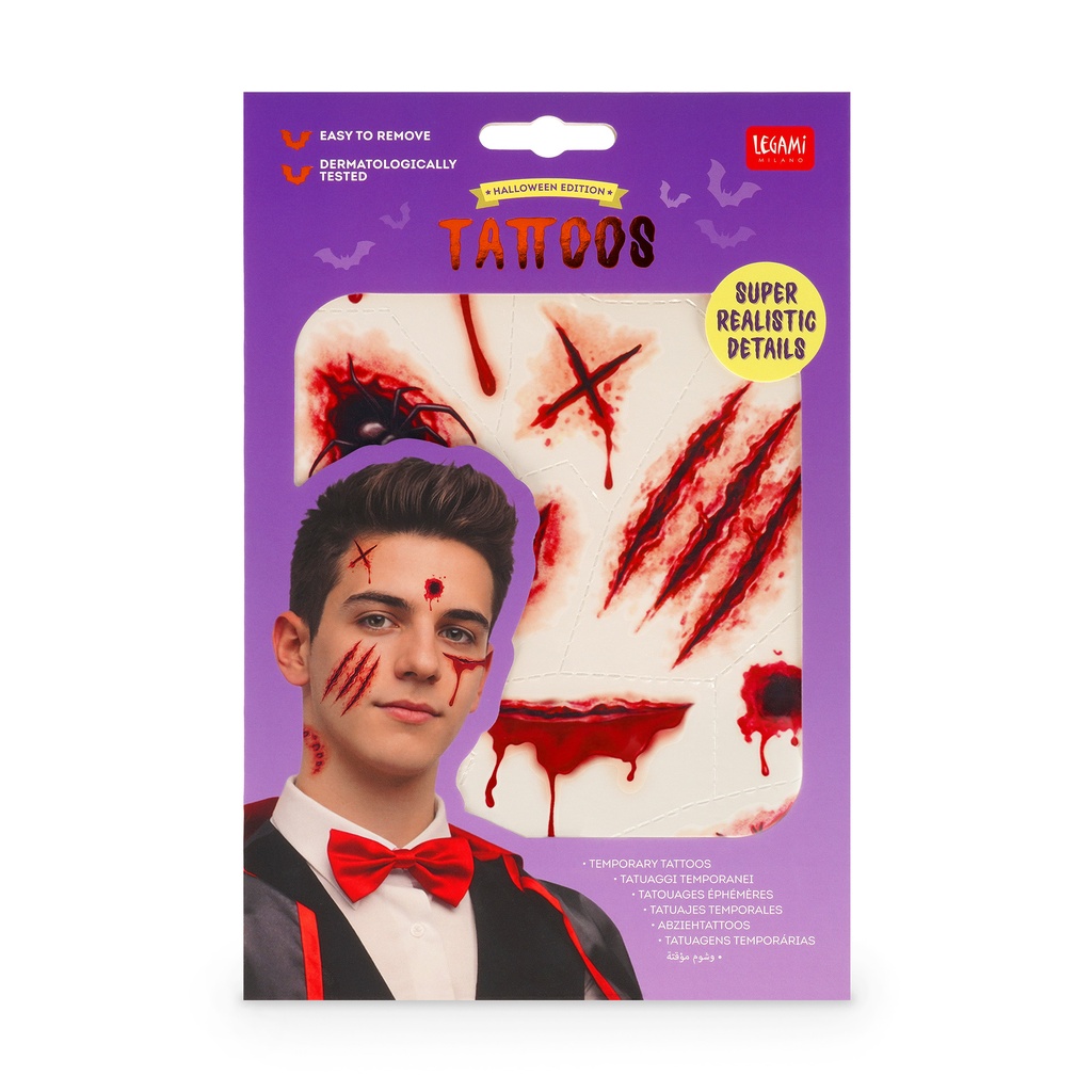 Legami | Tattoo Halloween Scar Creepy Tattoos 