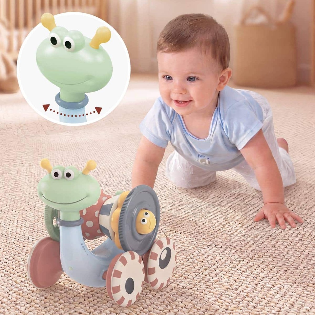 Yookidoo | Educatief Speelgoed Crawl N Go Snail Boho