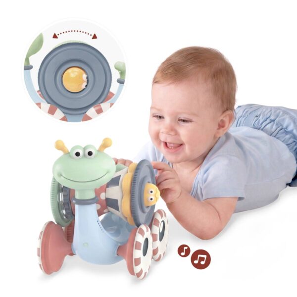 Yookidoo | Educatief Speelgoed Crawl N Go Snail Boho