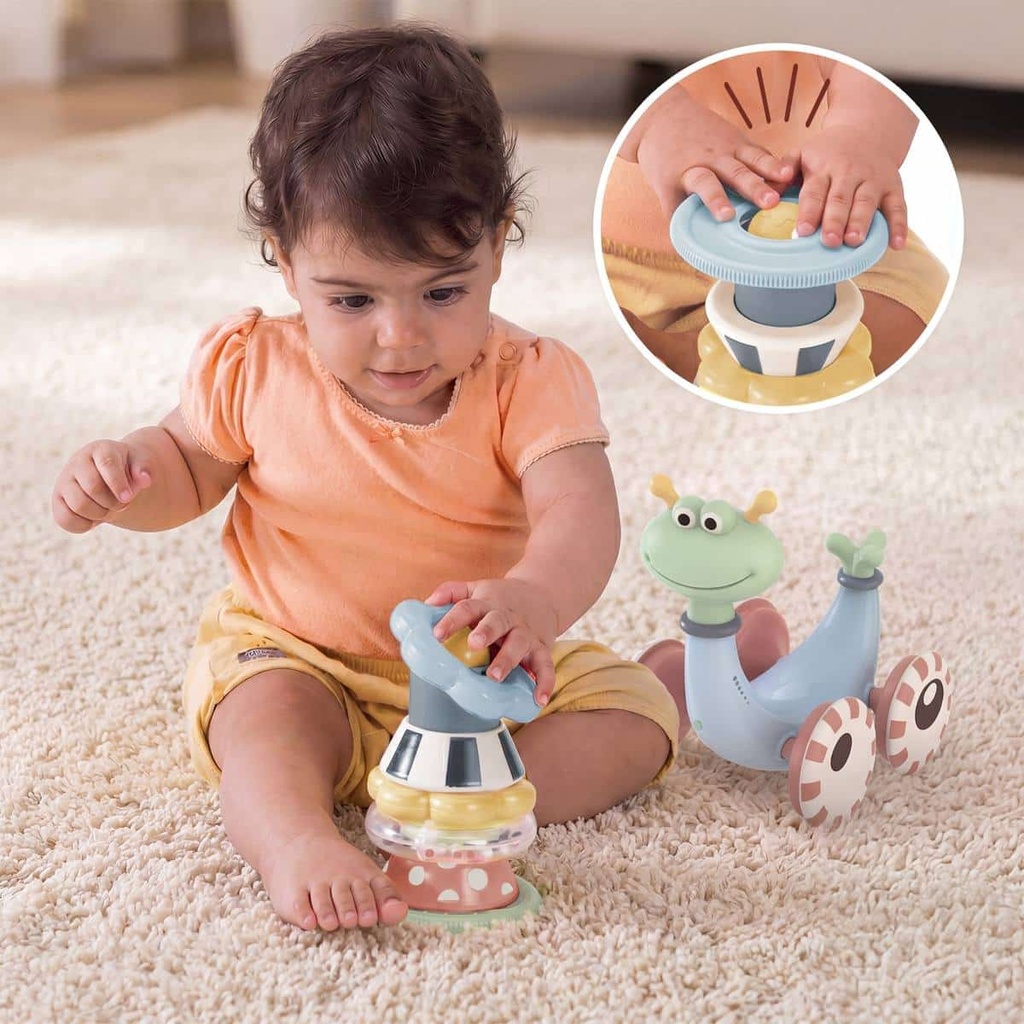 Yookidoo | Educatief Speelgoed Crawl N Go Snail Boho