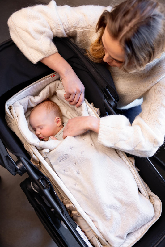 Voksi | Wikkeldeken Wool Wrap Sand
