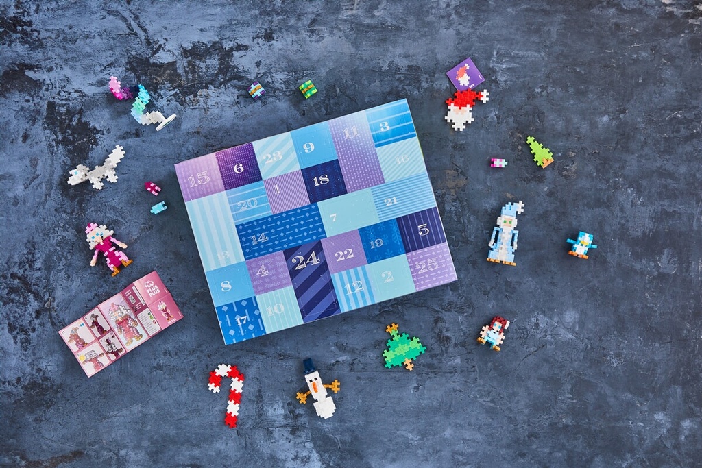 Plus-Plus | Adventkalender Santa's Northern Lights Adventure