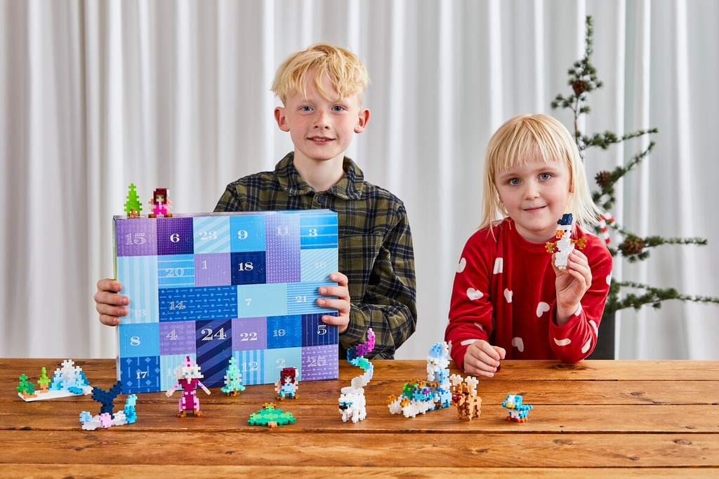 Plus-Plus | Adventkalender Santa's Northern Lights Adventure