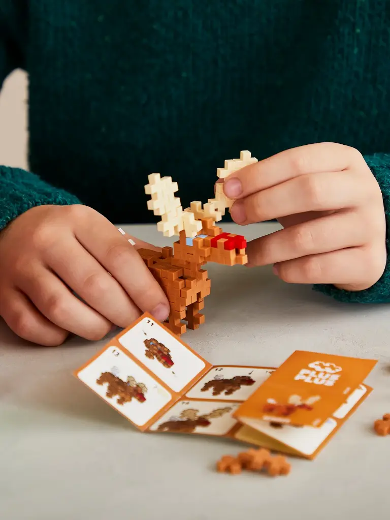 Plus-Plus | Adventkalender Santa's World Christmas