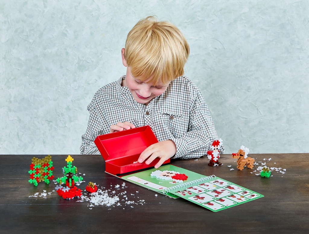 Plus-Plus | Educatief Speelgoed Bouwen op Nummer Kerst