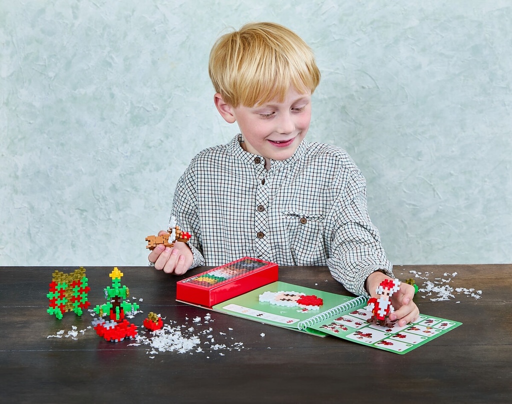 Plus-Plus | Educatief Speelgoed Bouwen op Nummer Kerst