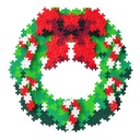 Plus-Plus | Educatief Speelgoed Puzzel op Nummer Kerstkrans 500-delig