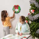 Plus-Plus | Educatief Speelgoed Puzzel op Nummer Kerstkrans 500-delig