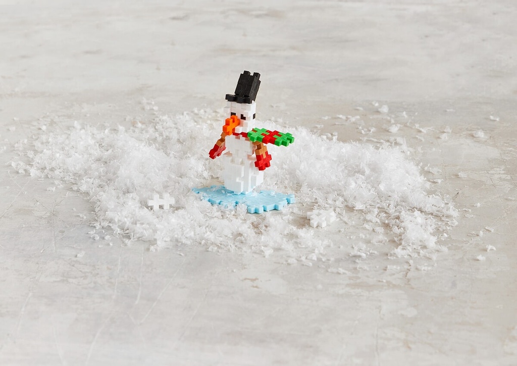 Plus-Plus | Educatief Speelgoed Sneeuwman Bouwstukjes 100-delig 