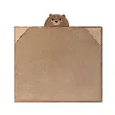 Legami | Deken Teddy Bear Cosy Hugs Hooded Blanket