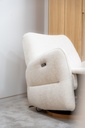 Vipack | Zetel Rocky Relaxstoel Elektrisch Draai- en Schuifbaar Beige 