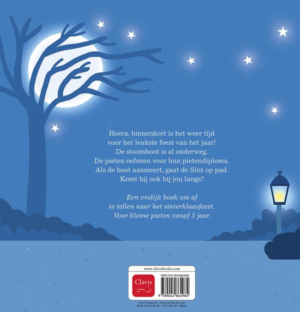 Clavis | Boek "Op naar Sinterklaas" - Anita Bijsterbosch