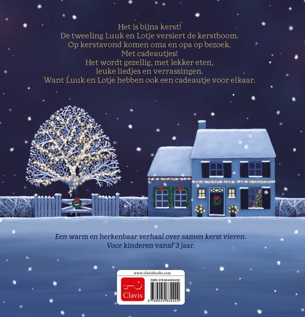 Clavis | Boek "Het is Kerst" Luuk en Lot - Ruth Wielockx