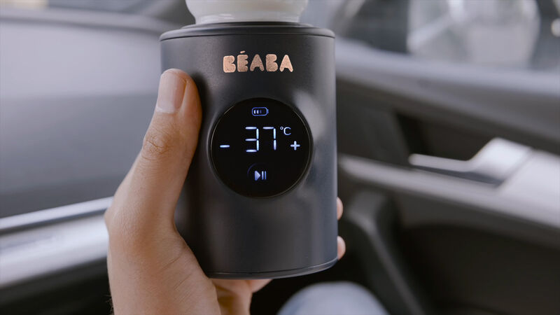Beaba | Flesverwarmer Nomad Night Blue +3 Adapters 