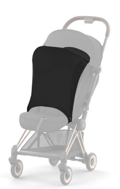 ZONNESCHERM, Sunshade, black, vr Lux Lux 4.0/Priam 4.0/e-Priam/Coÿa, UV-bestendig, 2023