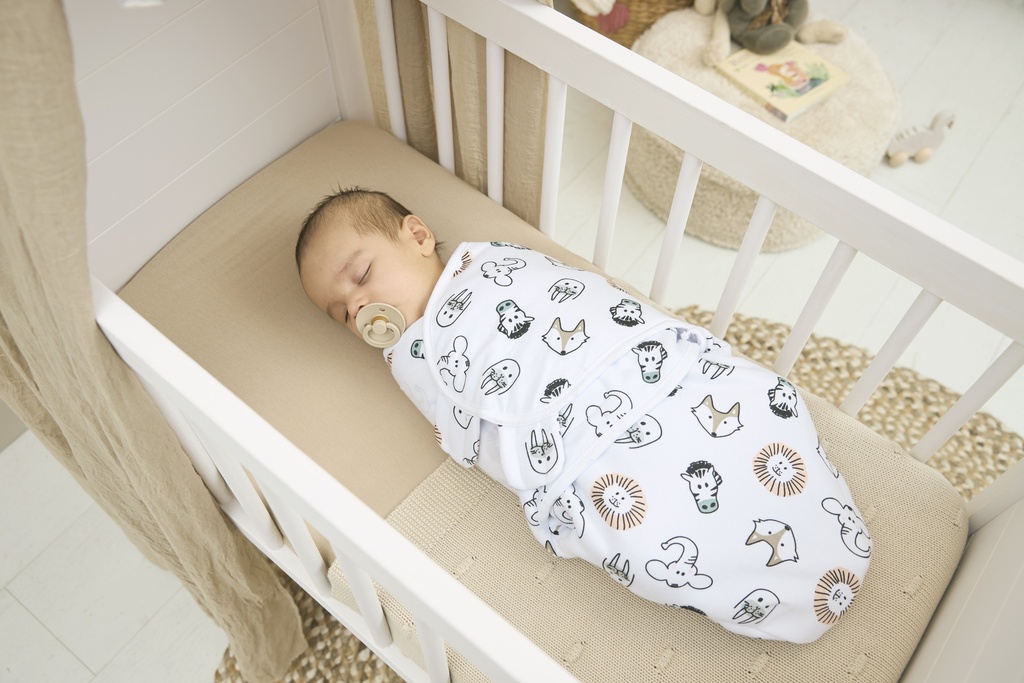 Meyco | Inbakeren Animal Swaddle Multicolour 0-3M