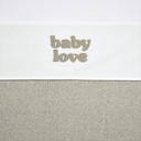 Meyco | Laken Ledikant Love Sand Melange 100x150cm