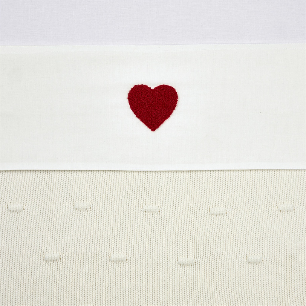 Meyco | Laken Ledikant Sweet Heart Red 100x150cm