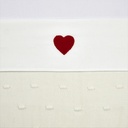 Meyco | Laken Ledikant Sweet Heart Red 100x150cm