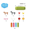MAGNETISCH SPEELGOED, Farm Animals, Smartmax - My First, multikleur, uni, kunststof, +activities, vanaf 12 maanden