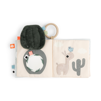 MAXI-COSI HANGER, Activity Book, Lalee, sand, ecru, textiel, + activities, vanaf 0 maand