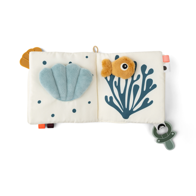 MAXI-COSI HANGER, Activity Book, Sea Friends, colour mix, textiel, +activities, vanaf 0 maand, 24