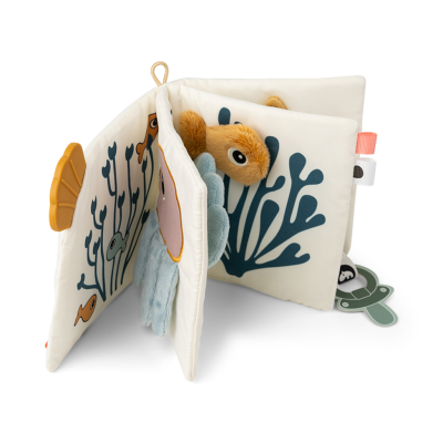 MAXI-COSI HANGER, Activity Book, Sea Friends, colour mix, textiel, +activities, vanaf 0 maand, 24