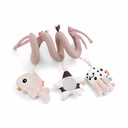 MAXI-COSI HANGER, Activity Spiral, Sea Friends, powder, roze, textiel, +activities, vanaf 0 maand, 24