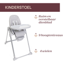 Chicco | Eetstoel Polly Armonia Steel