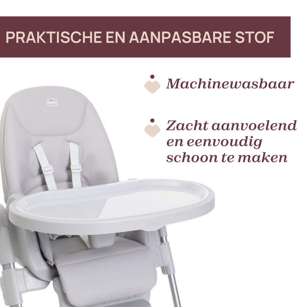 Chicco | Eetstoel Polly Armonia Steel