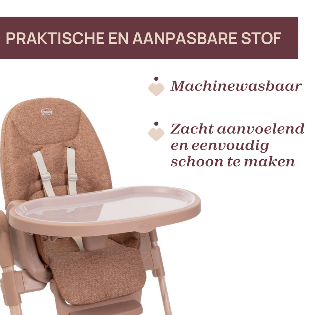 Chicco | Eetstoel Polly Armonia Terracotta