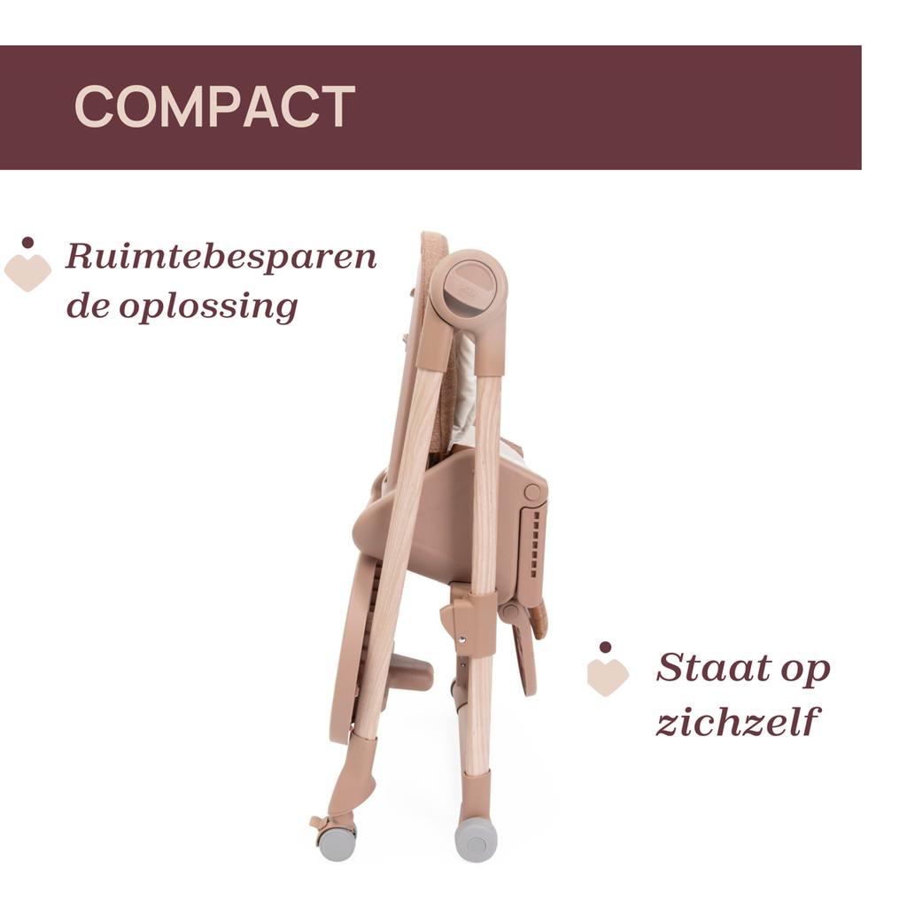 Chicco | Eetstoel Polly Armonia Terracotta