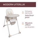 Chicco | Eetstoel Polly Armonia Motherpearl