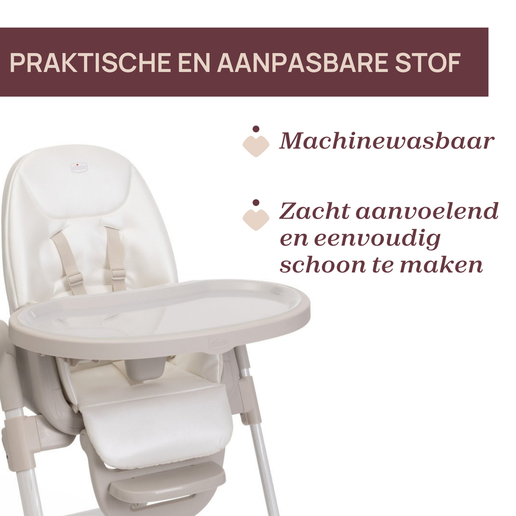 Chicco | Eetstoel Polly Armonia Motherpearl