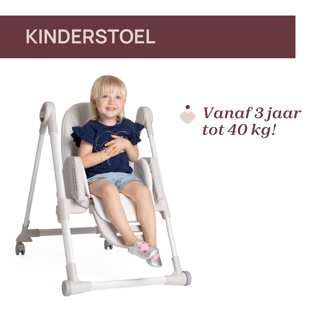 Chicco | Eetstoel Polly Armonia Motherpearl