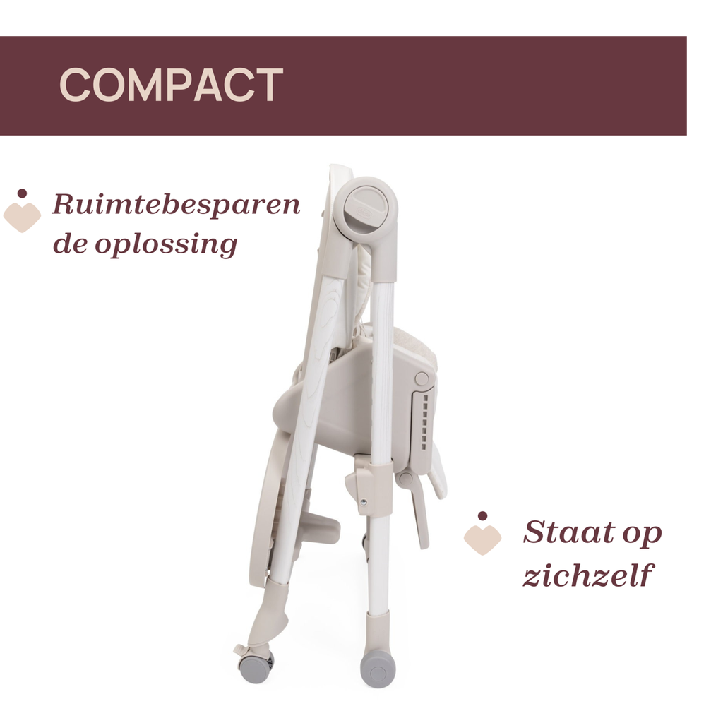 Chicco | Eetstoel Polly Armonia Motherpearl