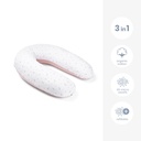 POSITIONERINGSKUSSEN, Buddy, flower pink, jersey, In The Garden, aop bloemen , L: 180 L: 180 cm, met afnb hoes, 2023