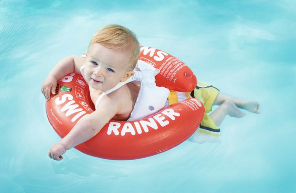 ZWEMBAND, Swimtrainer "Classic", red, vr baby's en peuters van 3 maand tot 4 jaar, 6-18kg
