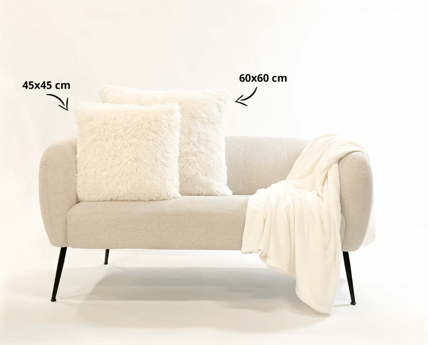 SK Fluffy 45x45 cm Snow White