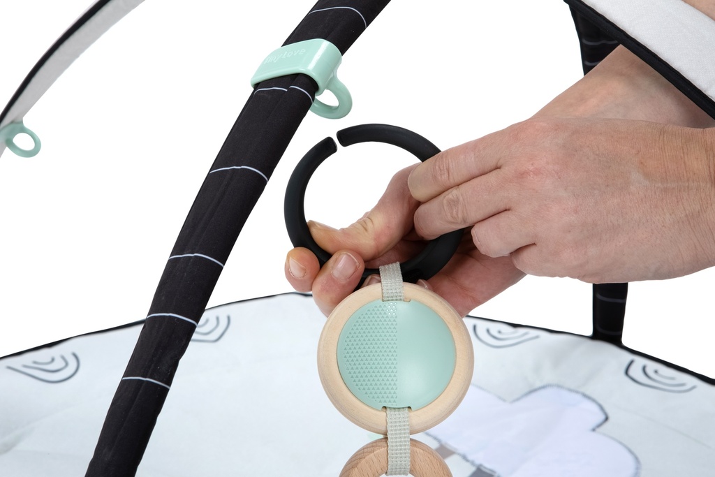 Tiny Love | Speeltapijt met Speelboog Classic Gymini Black & White Decor