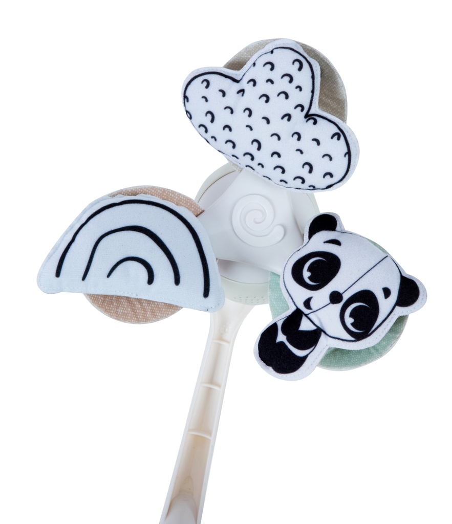 Tiny Love | Muziekmobiel Take Along Mobile Black & White Decor