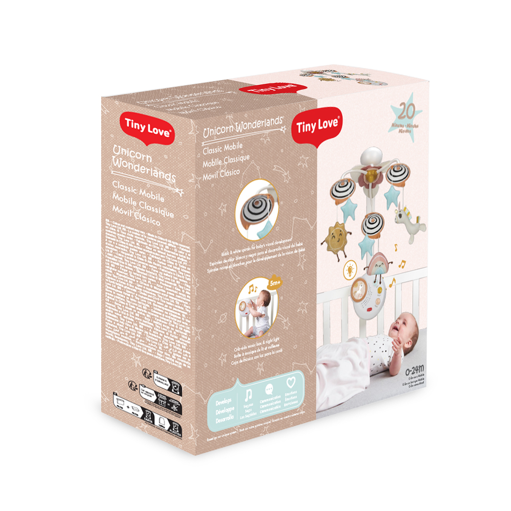 Tiny Love | Muziekmobiel Classic Mobile Unicorn