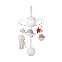 MUZIEKMOBIEL, Ocean, kunststof/textiel, +muziek (4 melodiën), vanaf 0 maand, incl. afstandsbediening