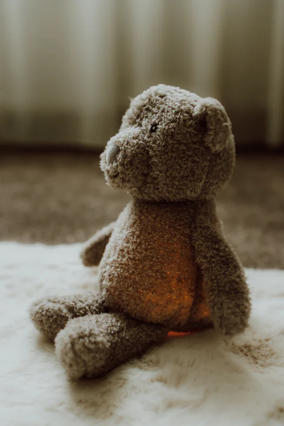 Plush night light Lou Grey