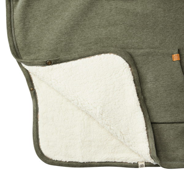 Cloby | Poncho Teddy Forest Green 1-3J