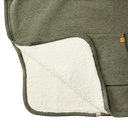 Cloby | Poncho Teddy Forest Green 1-3J